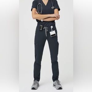 FIGS Dark Harbor Yola Skinny Scrub Pants XXS TALL